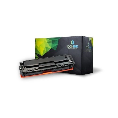 Iconink HP CB540A Canon CRG-116 CRG-316 CRG-416 CRG-516 CRG-716 CRG-916 utángyártott 2200 oldal fekete toner