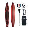 Act!ive SB-001-Racer Ocean Springs piros-fekete SUP deszka