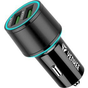 Yenkee YAC 2136 autós usb töltő QC 3.0 