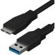 Yenkee YCU 011 BK USB A 3.0/Micro B 1,5m 